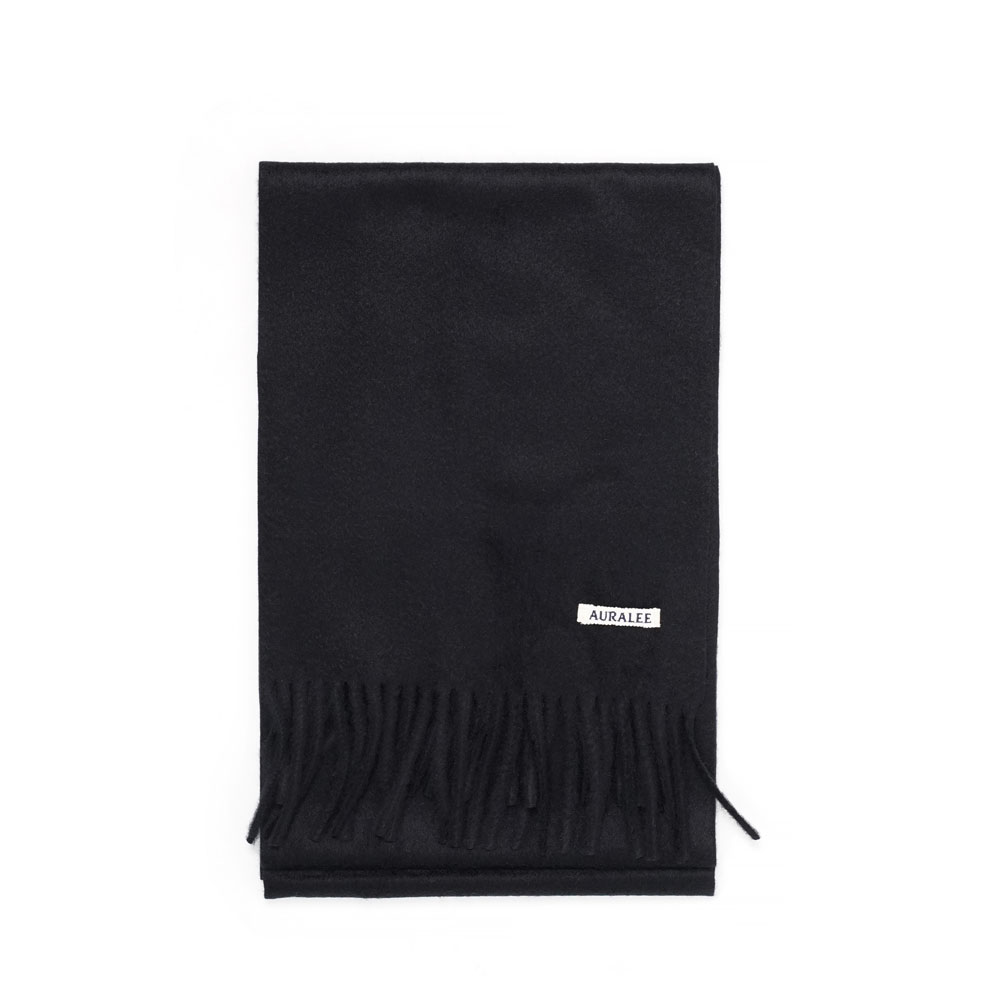 BABY CASHMERE LONG STOLE TOP BLACK