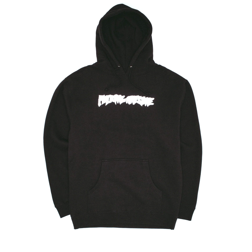 INK TRAP STAMP HOODIE BLACK