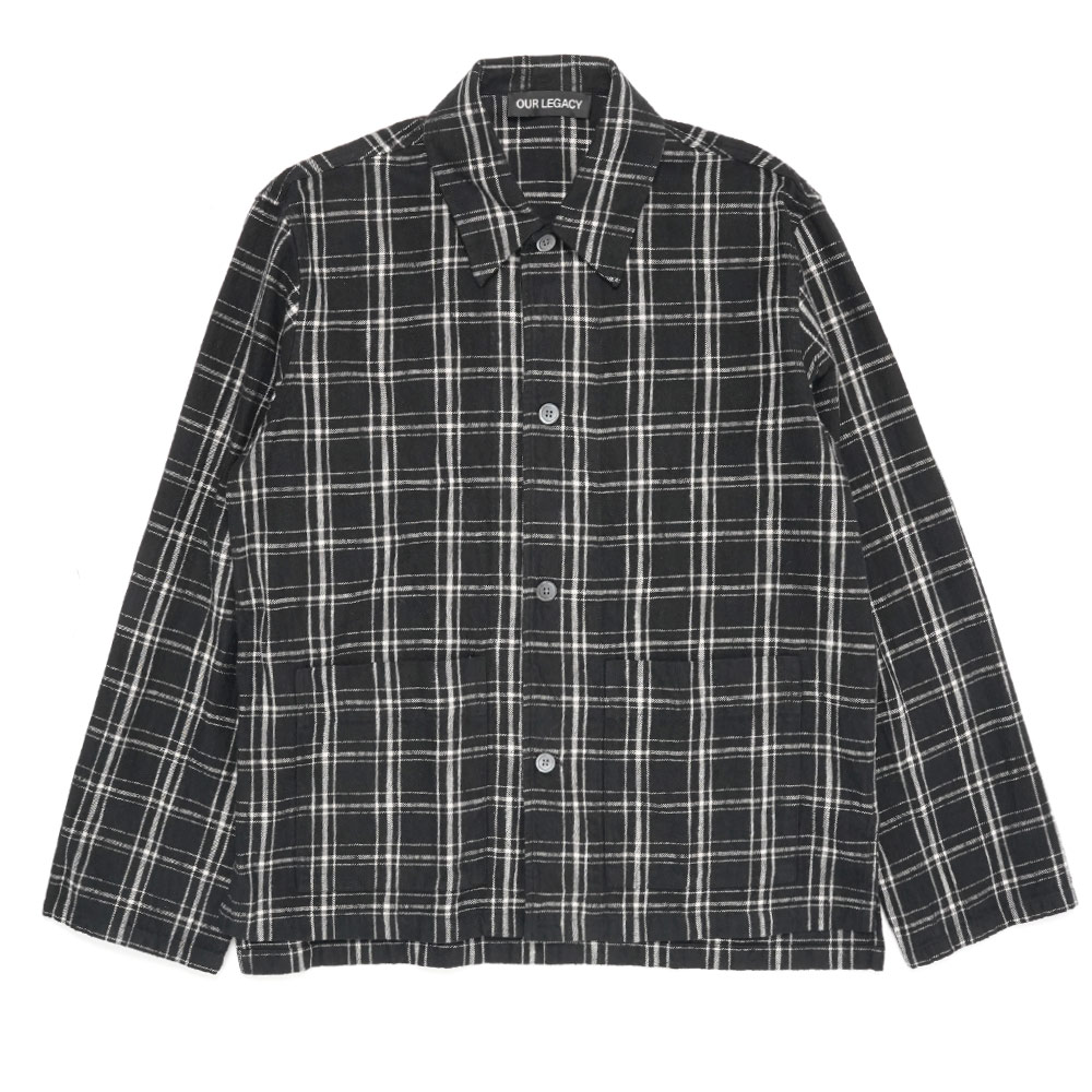 HAVEN JACKET BLACK/WHITE HELIX FLANNEL