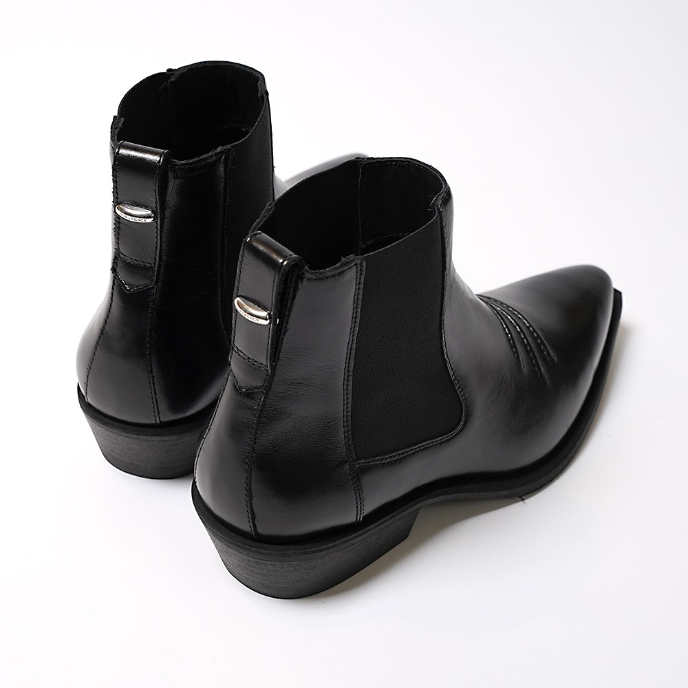 JKPT STORE / PINCH BOOT BLACK LEATHER _