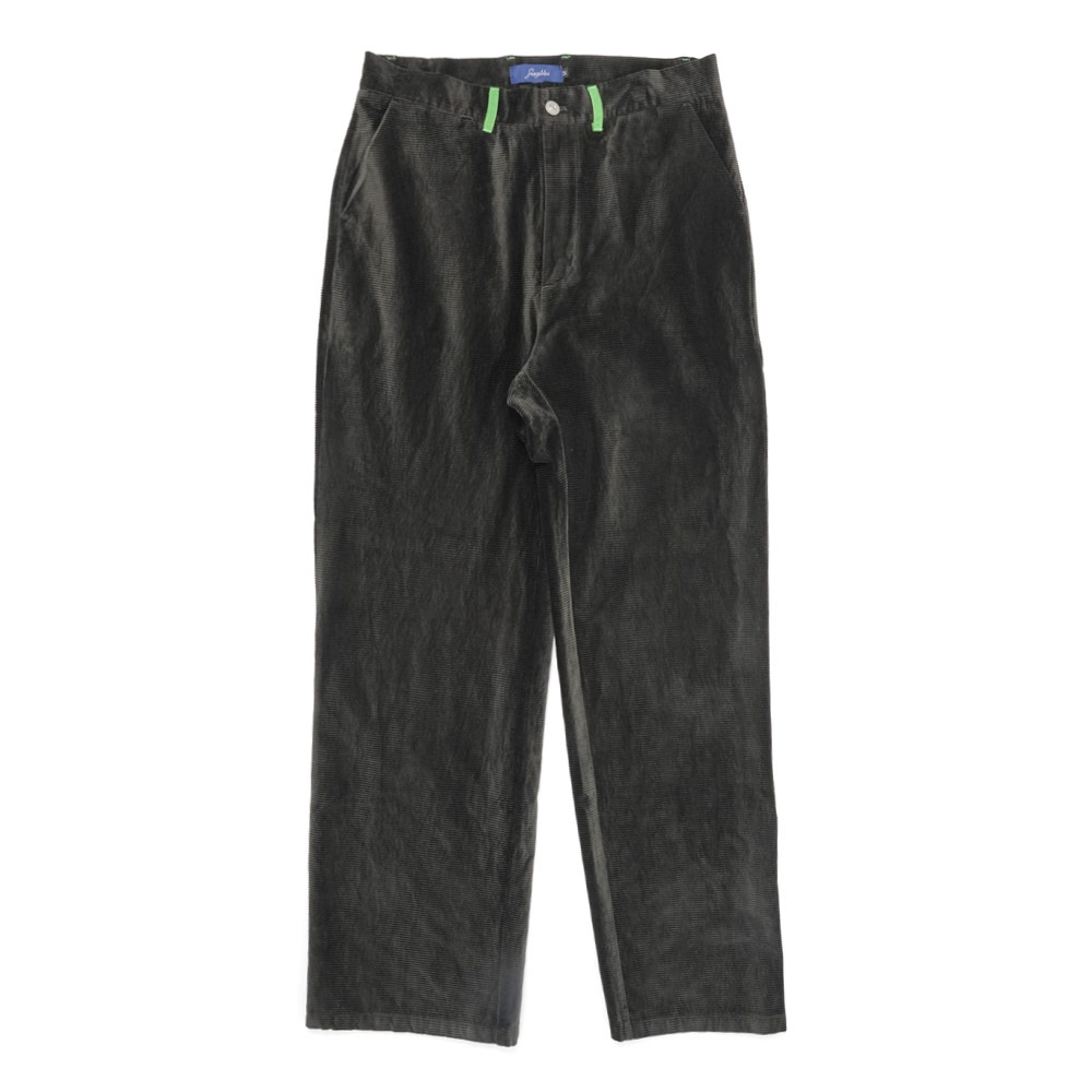 HORIZONTAL CORD PANT DARK BROWN