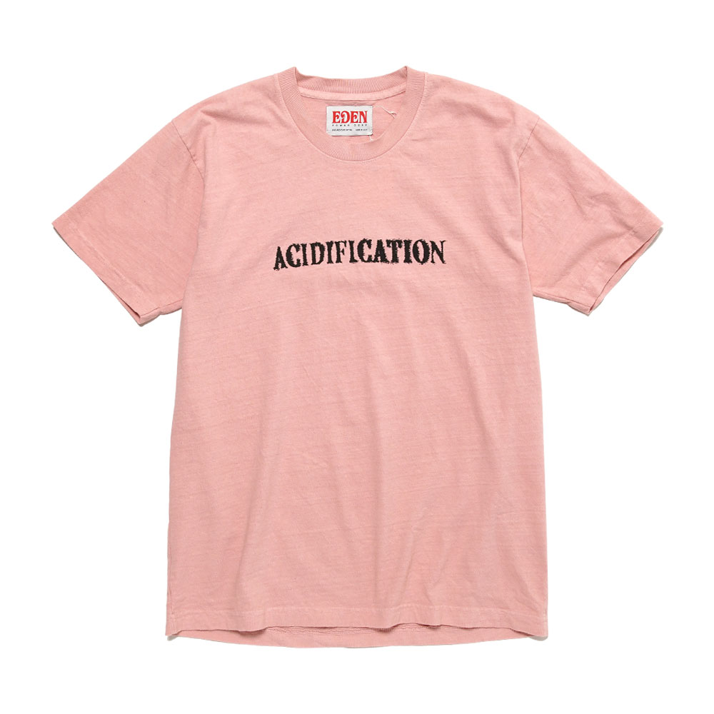 ACCIDIFICATION RECYCLED T-SHIRT CORAL