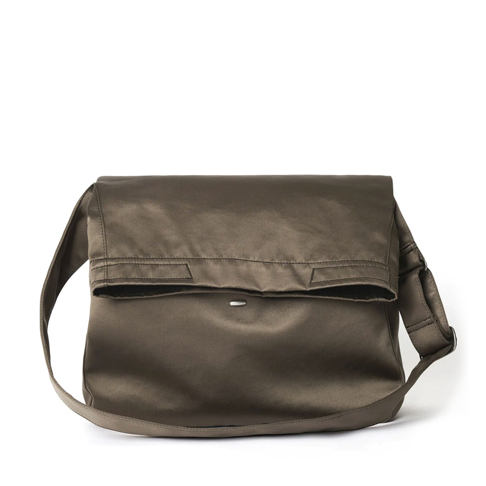 SLING BAG OLIVE DENSE SATEEN