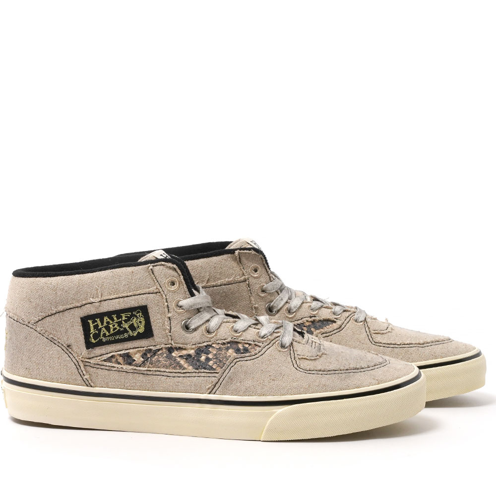 HALF CAB VN000CMUEBS MUMMY WRAP CANVAS BEIGE/BLACK