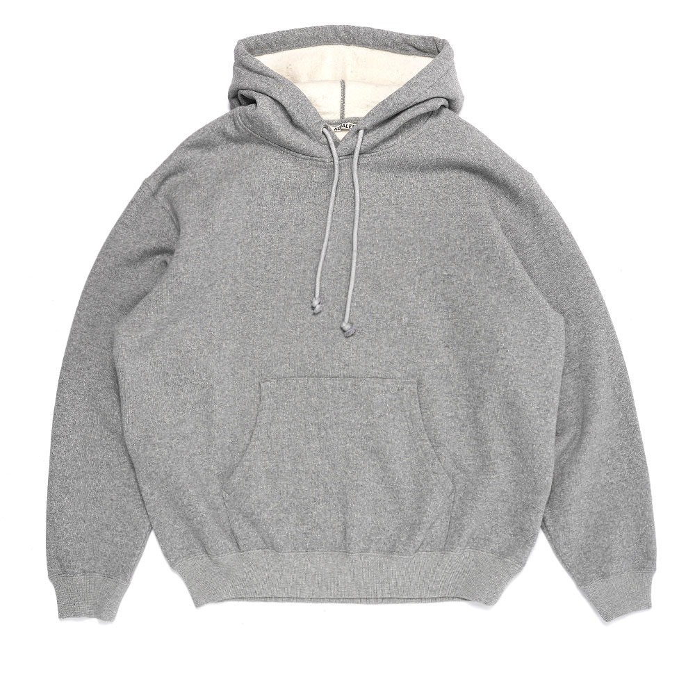 SMOOTH SOFT BD SWEAT P/O PARKA TOP GRAY A25AP01TU