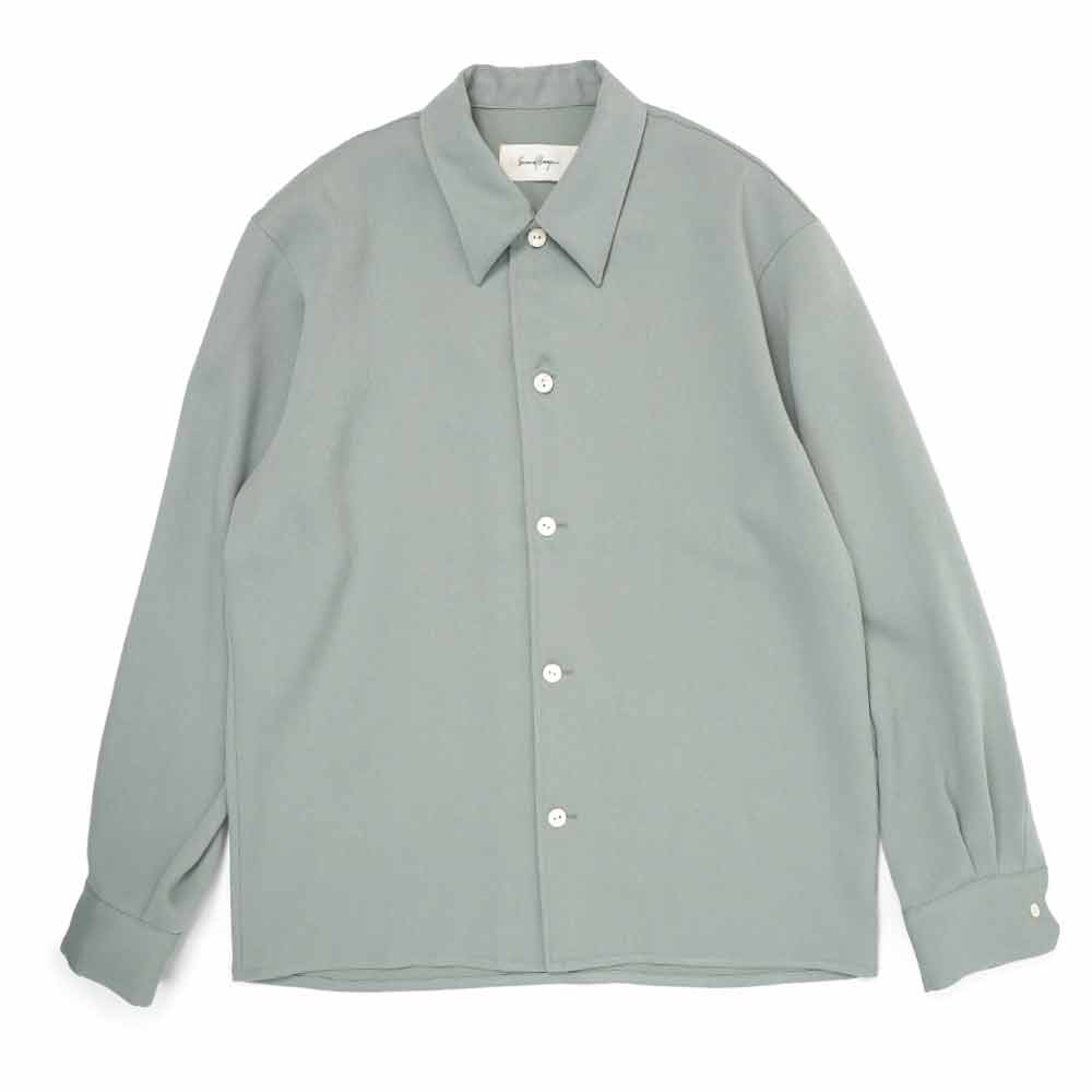 RELAXED LONG SLEEVE SHIRT SAGE