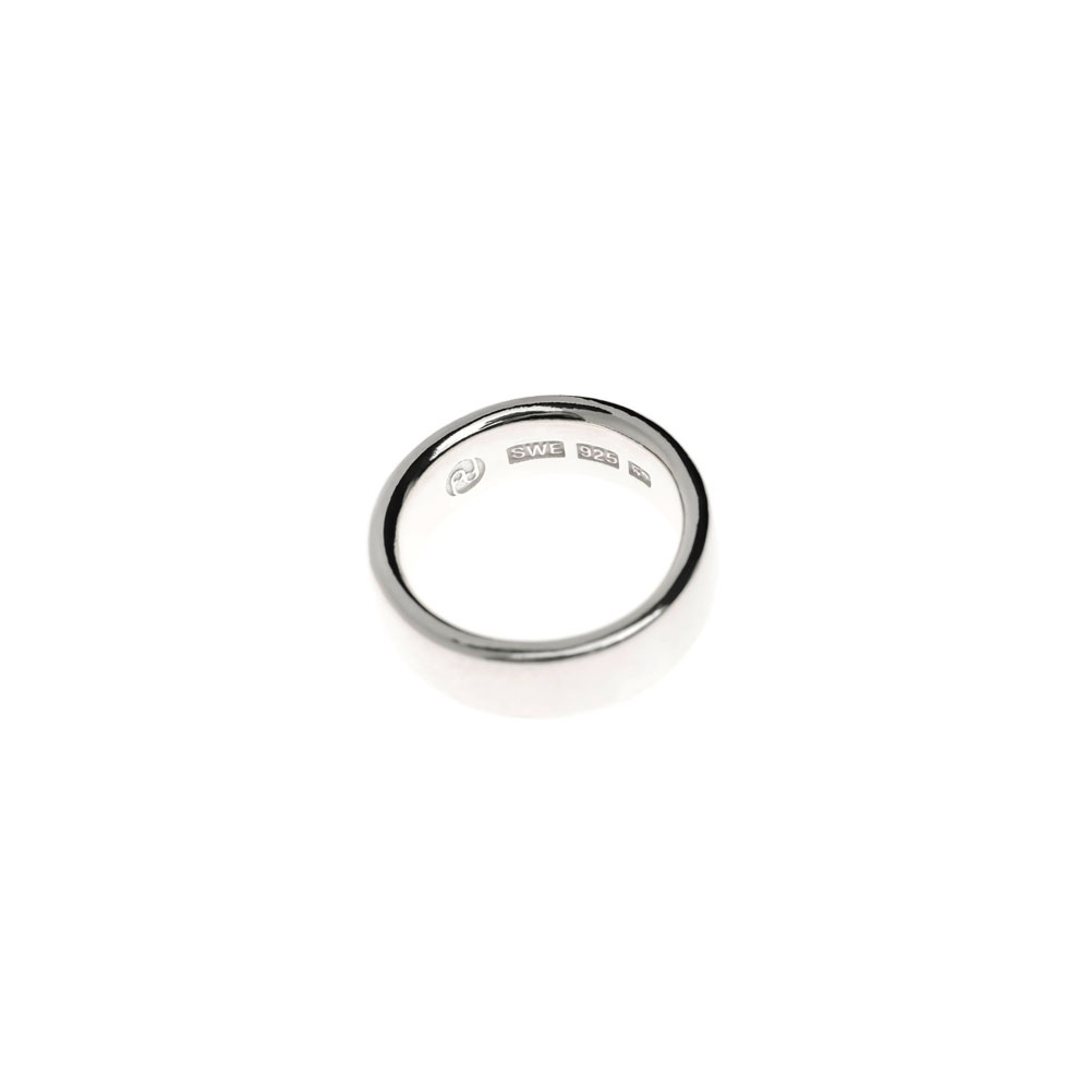 JKPT STORE / TIRE RING NARROW 101722 POLISHED SILVER