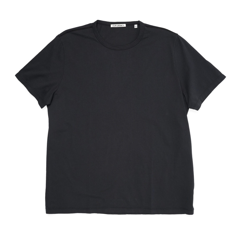 NEW BOX T-SHIRT BLACK CLEAN JERSEY