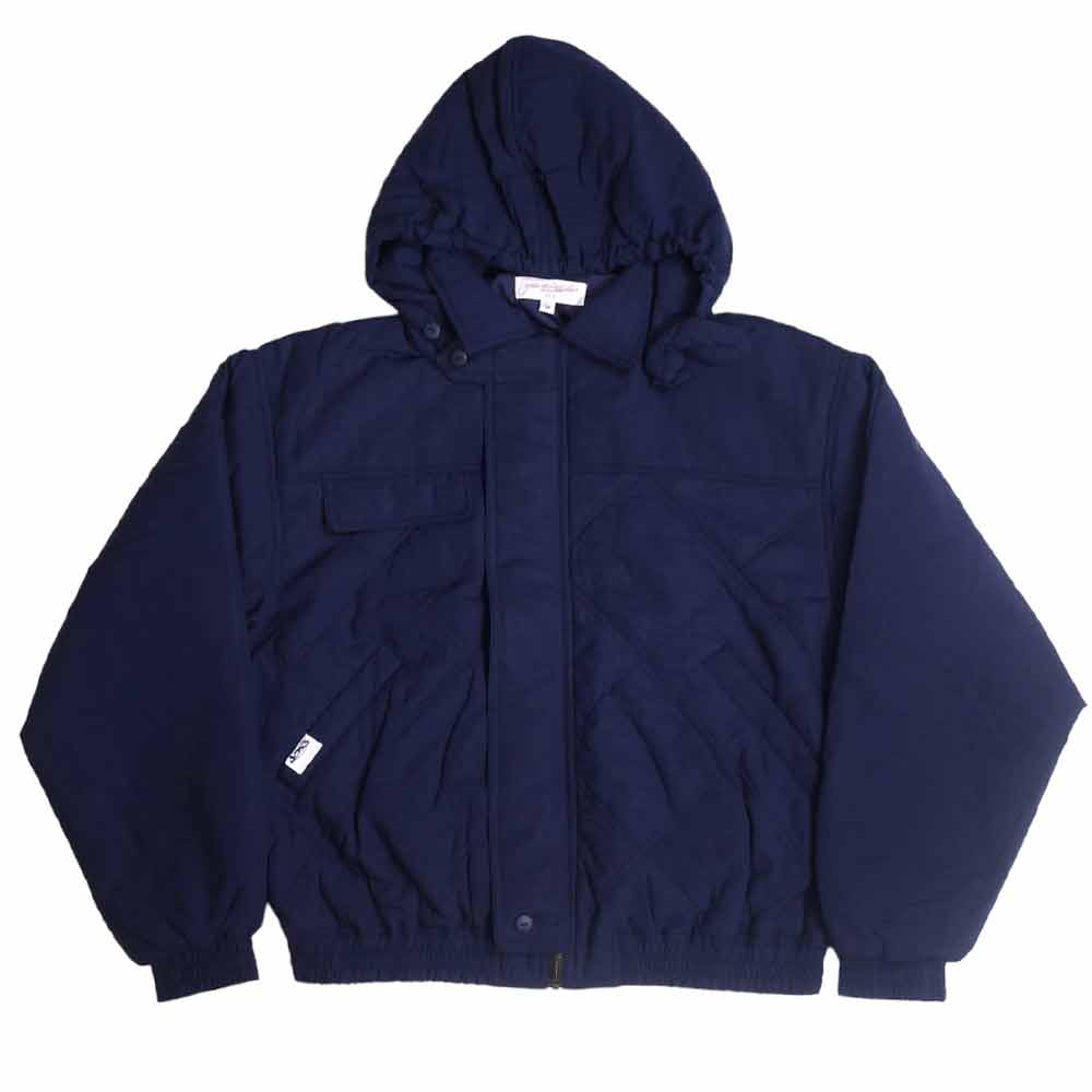 DIAMOND QUILTED JACKET BLUE