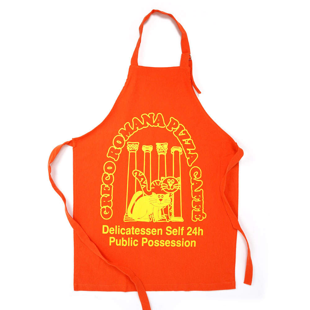 P.P. CATERLING APRON RED