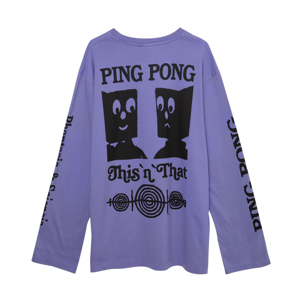 PING PONG LONGSLEEVE WASHED OUT VIOLET