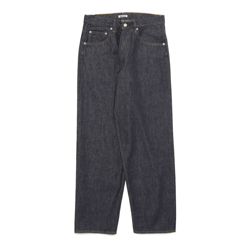 HARD TWIST DENIM WIDE PANTS INDIGO A00P03DM