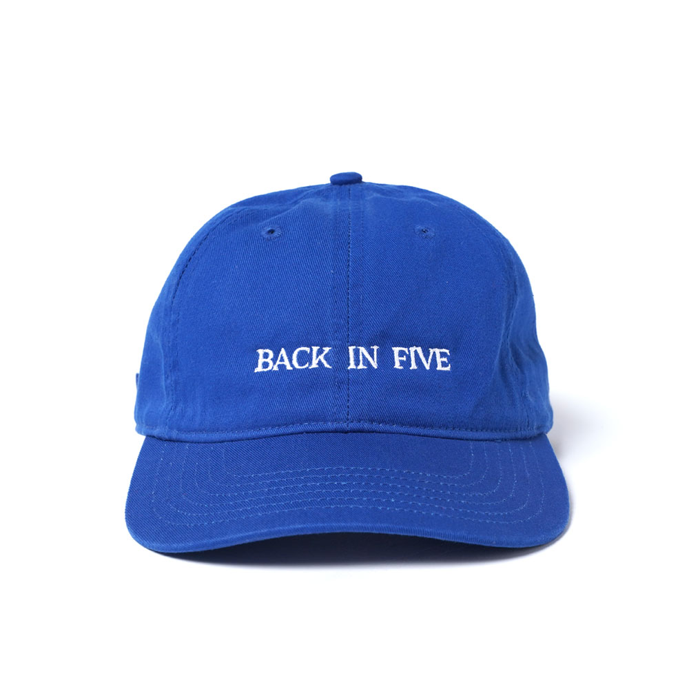 BACK IN FIVE HAT ROYAL BLUE