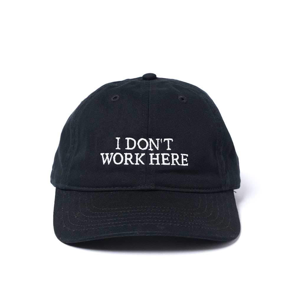 SORRY I DON'T WORK HERE HAT BLACK