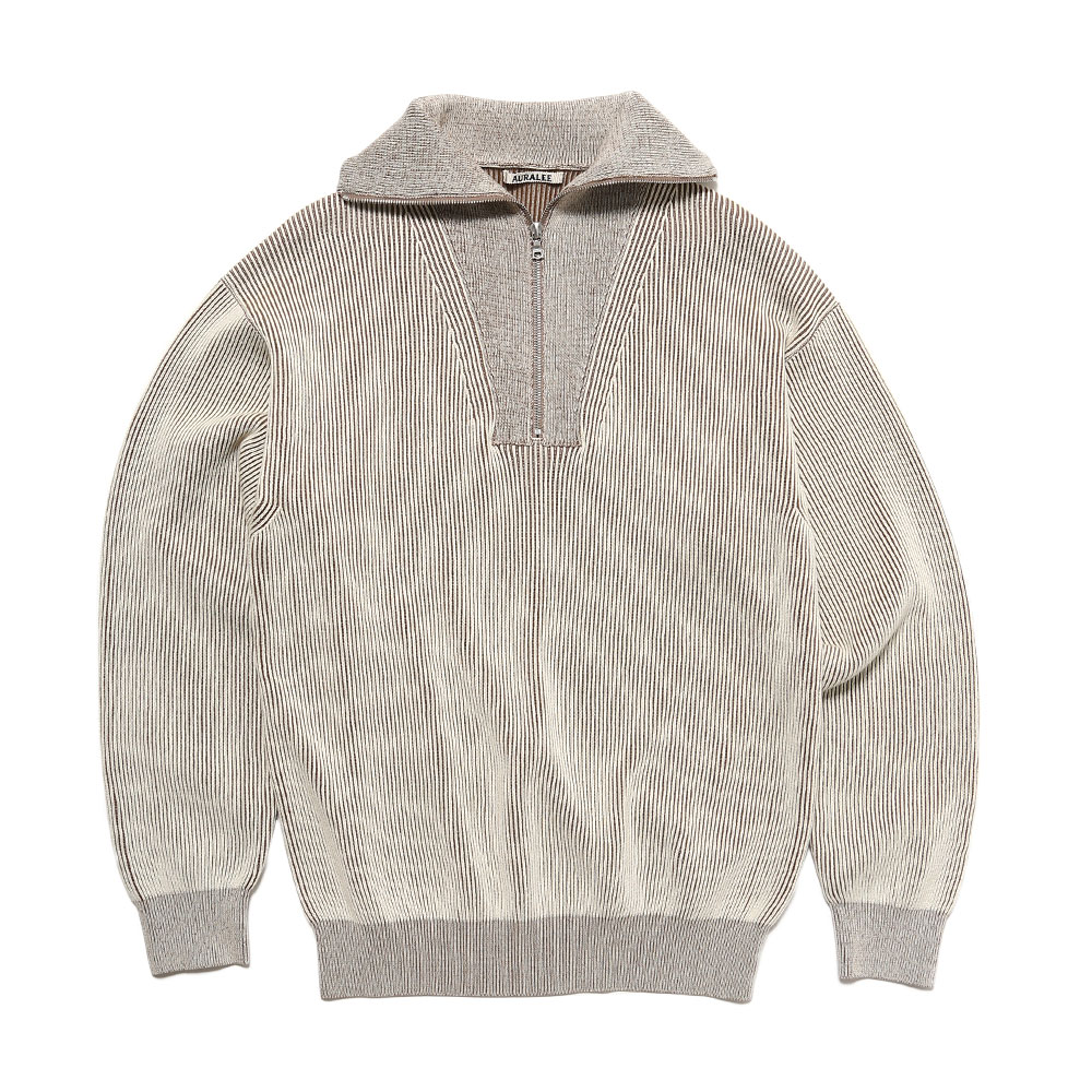 Very Goods | JKPT STORE / SUPER HARD TWIST RIB KNIT HALF ZIP P/O